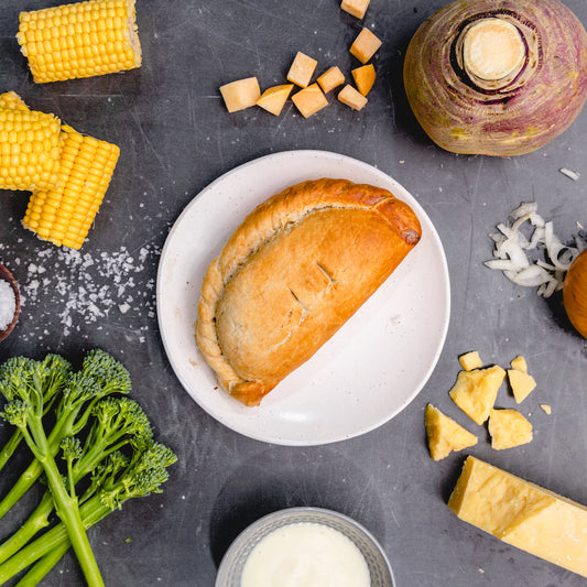 Cheese, Broccoli & Sweetcorn Pasty - Box of 6